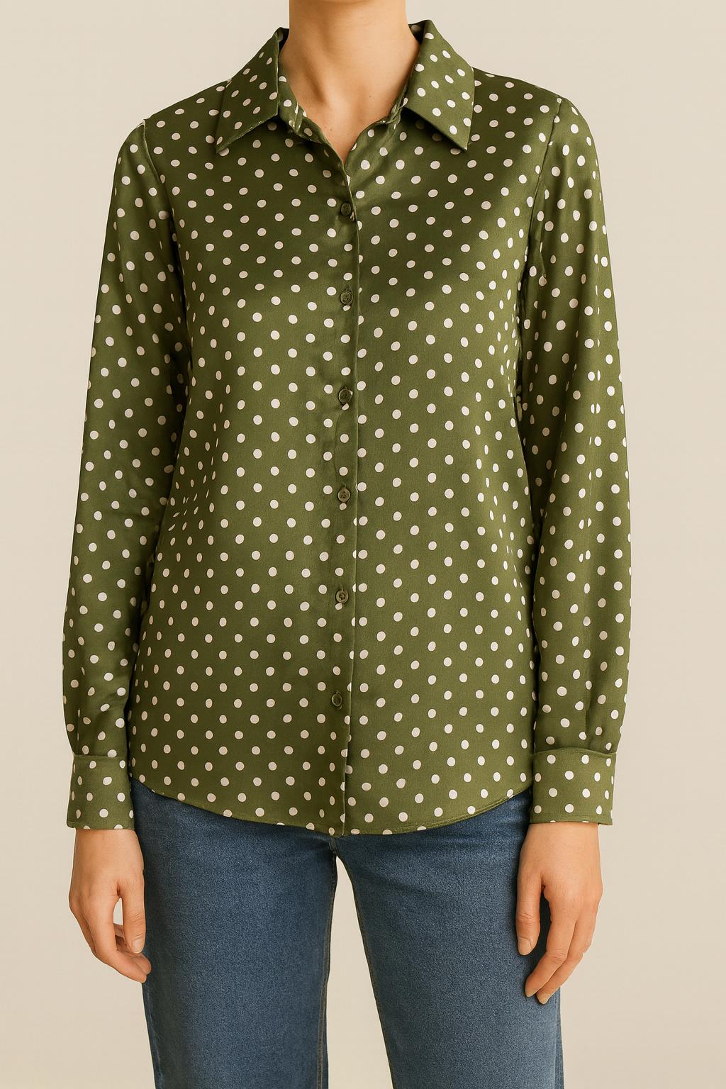 Camicia a Pois
