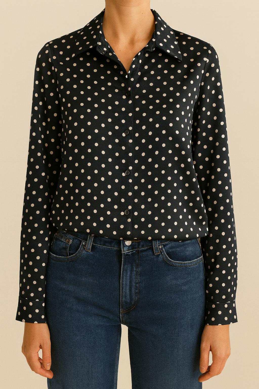 Camicia a Pois