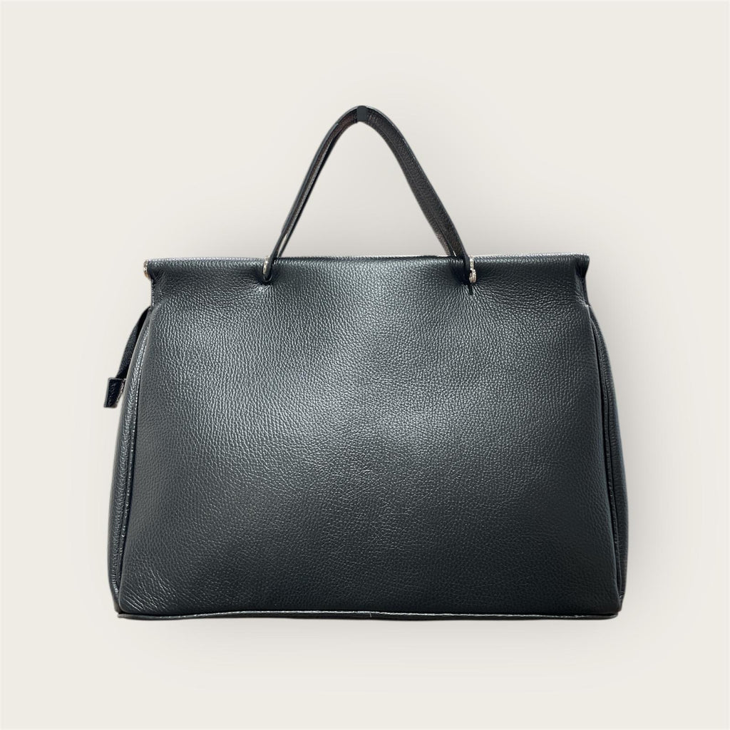 Borsa in cavallino zebrato