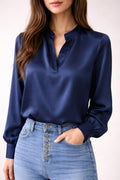 Camicia collo coreano
