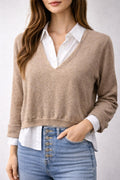Maglia con scollo V