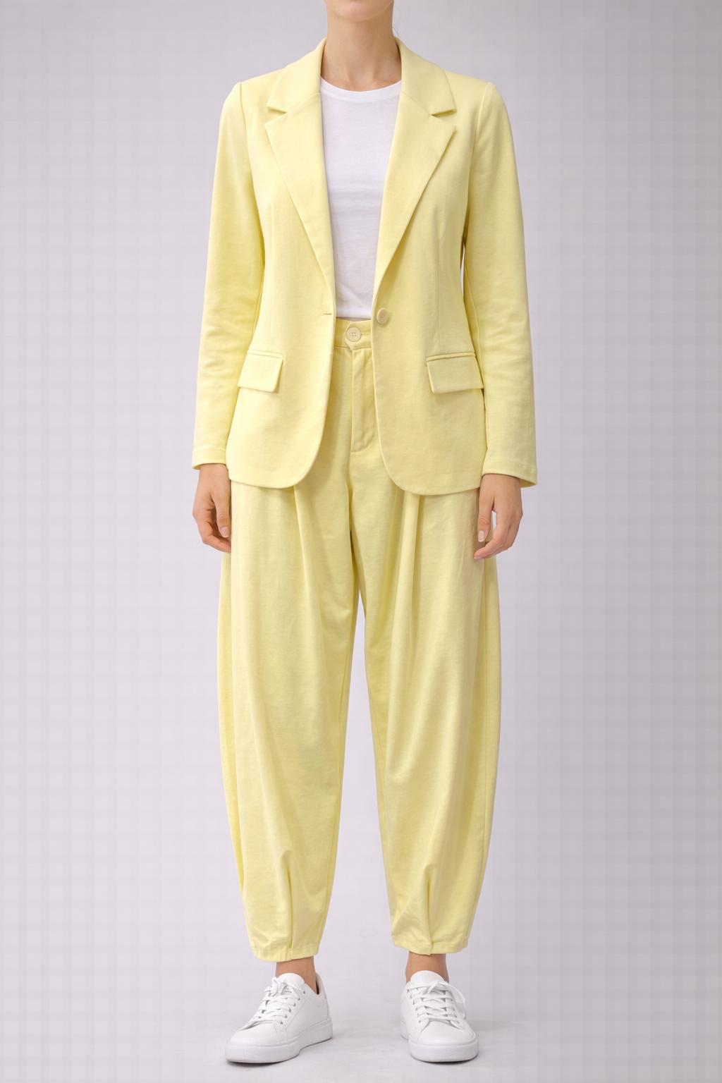 Pantalone balloon felpa