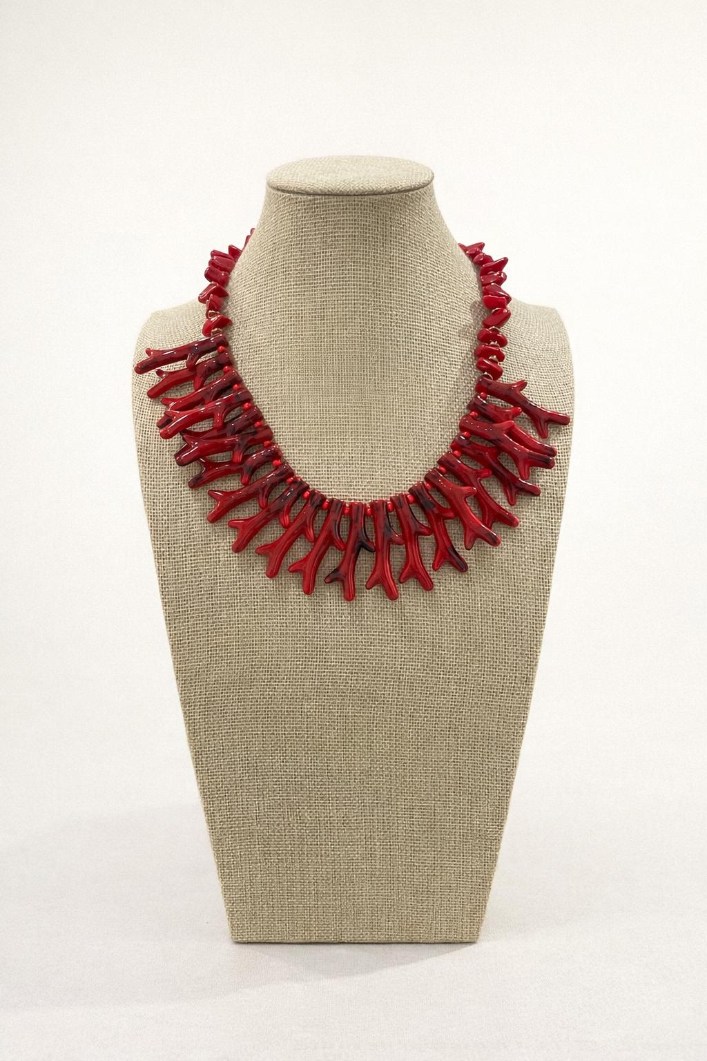 Collana stile corallo