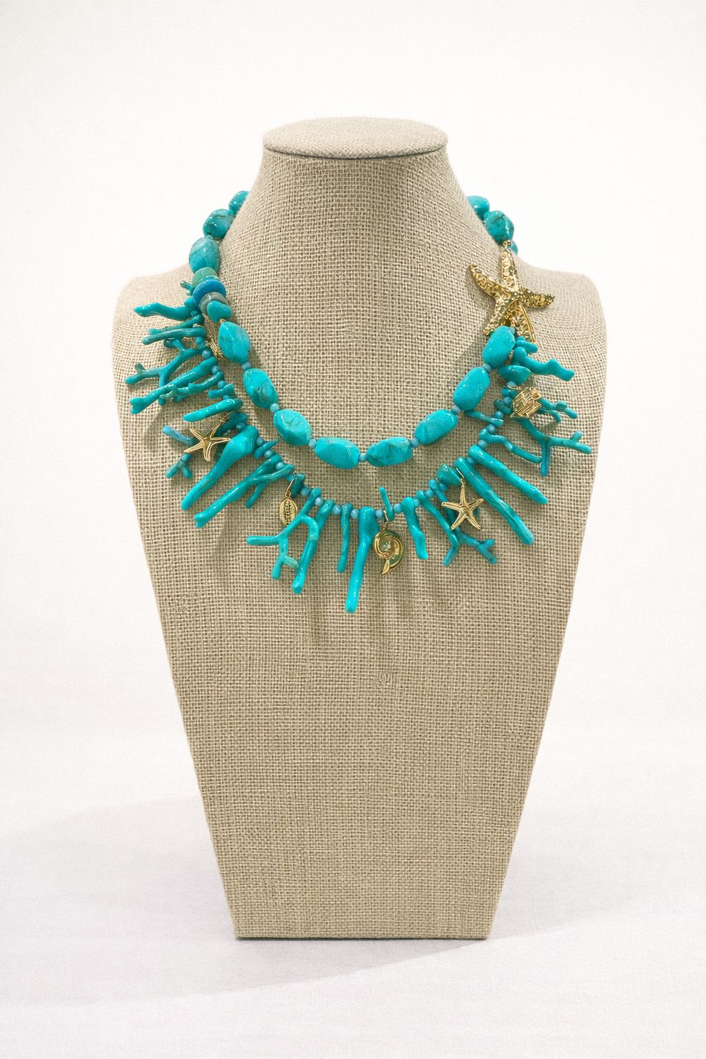 Collana stile corallo