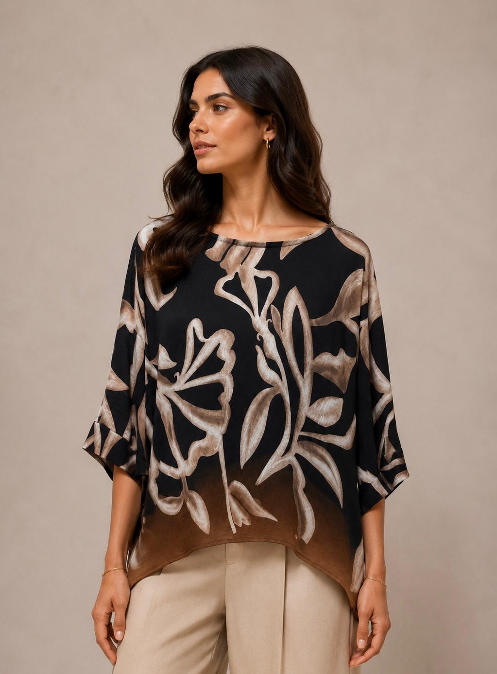 Blusa fluida