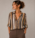 Camicia a righe