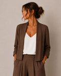 Giacca cardigan fluida