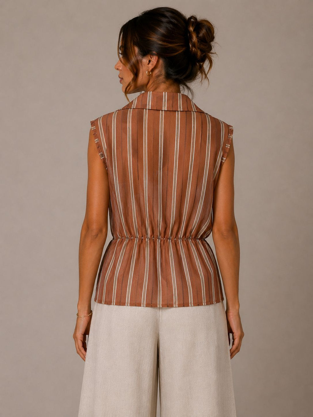Blusa smanicata