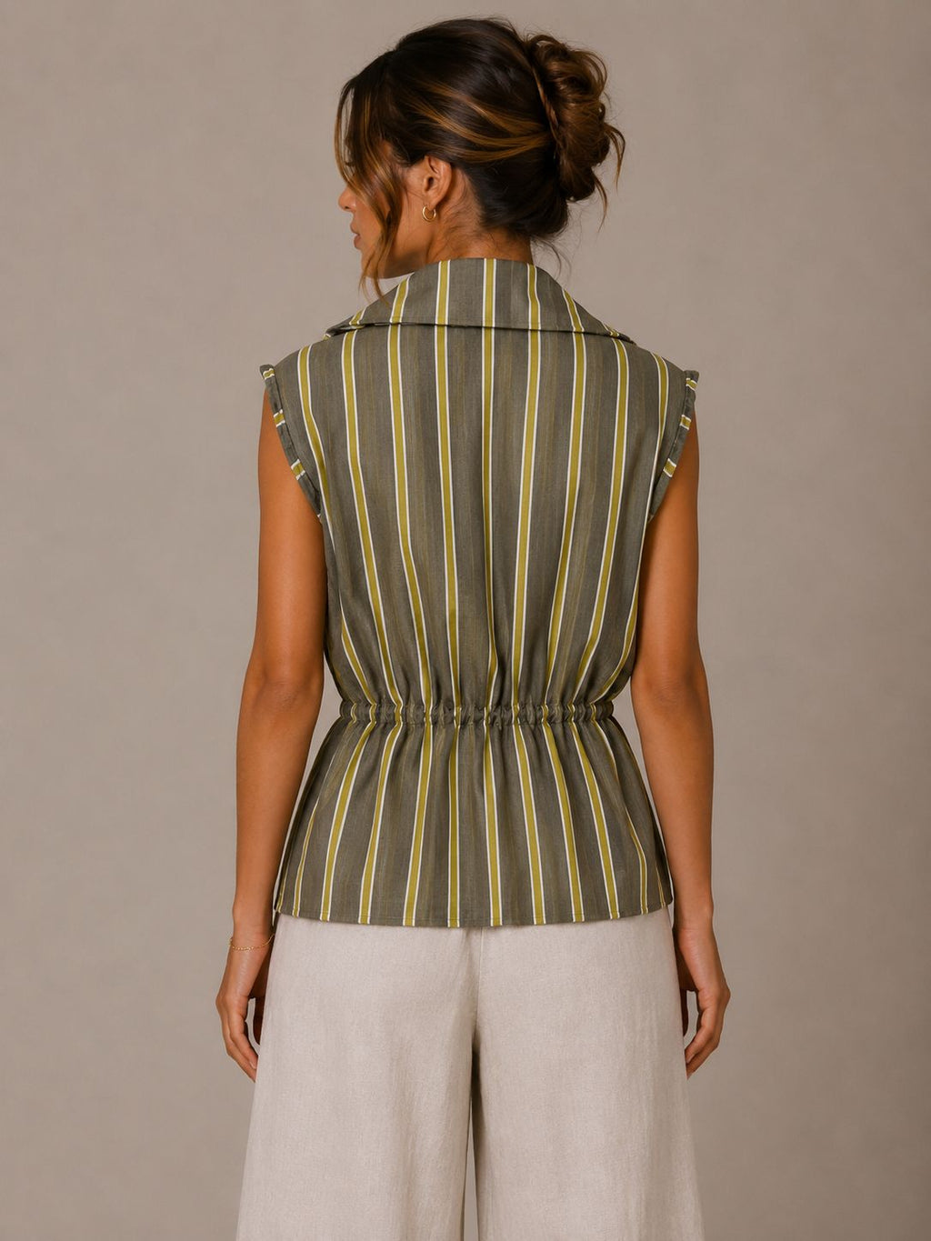 Blusa smanicata