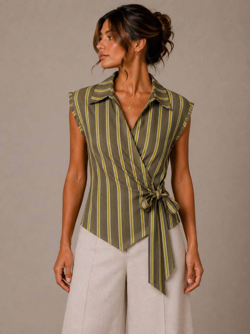 Blusa smanicata