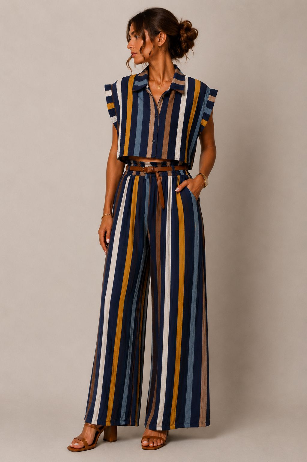 Pantalone righe