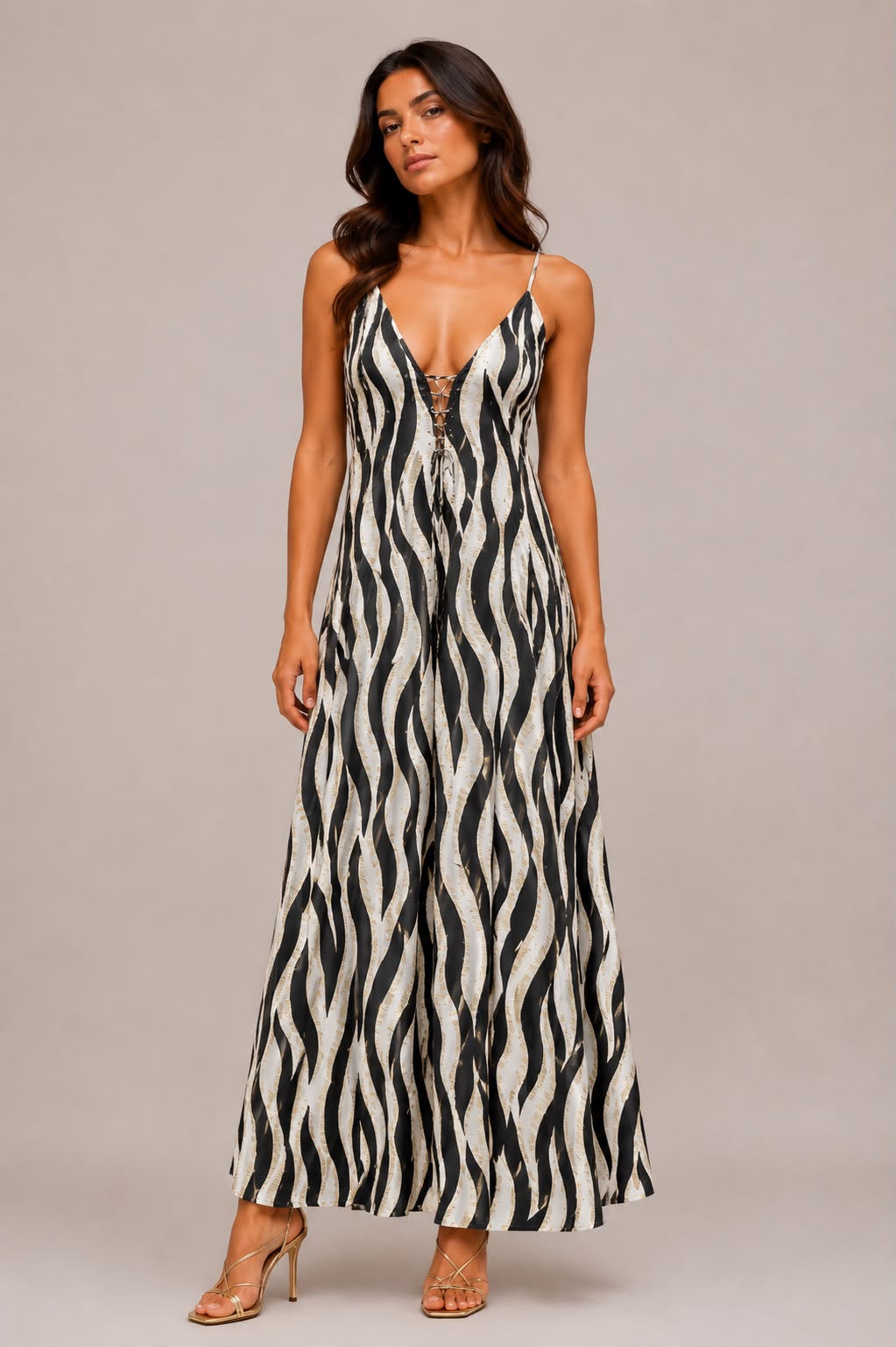 Abito lungo sofisticato