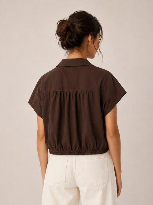 Camicia crop