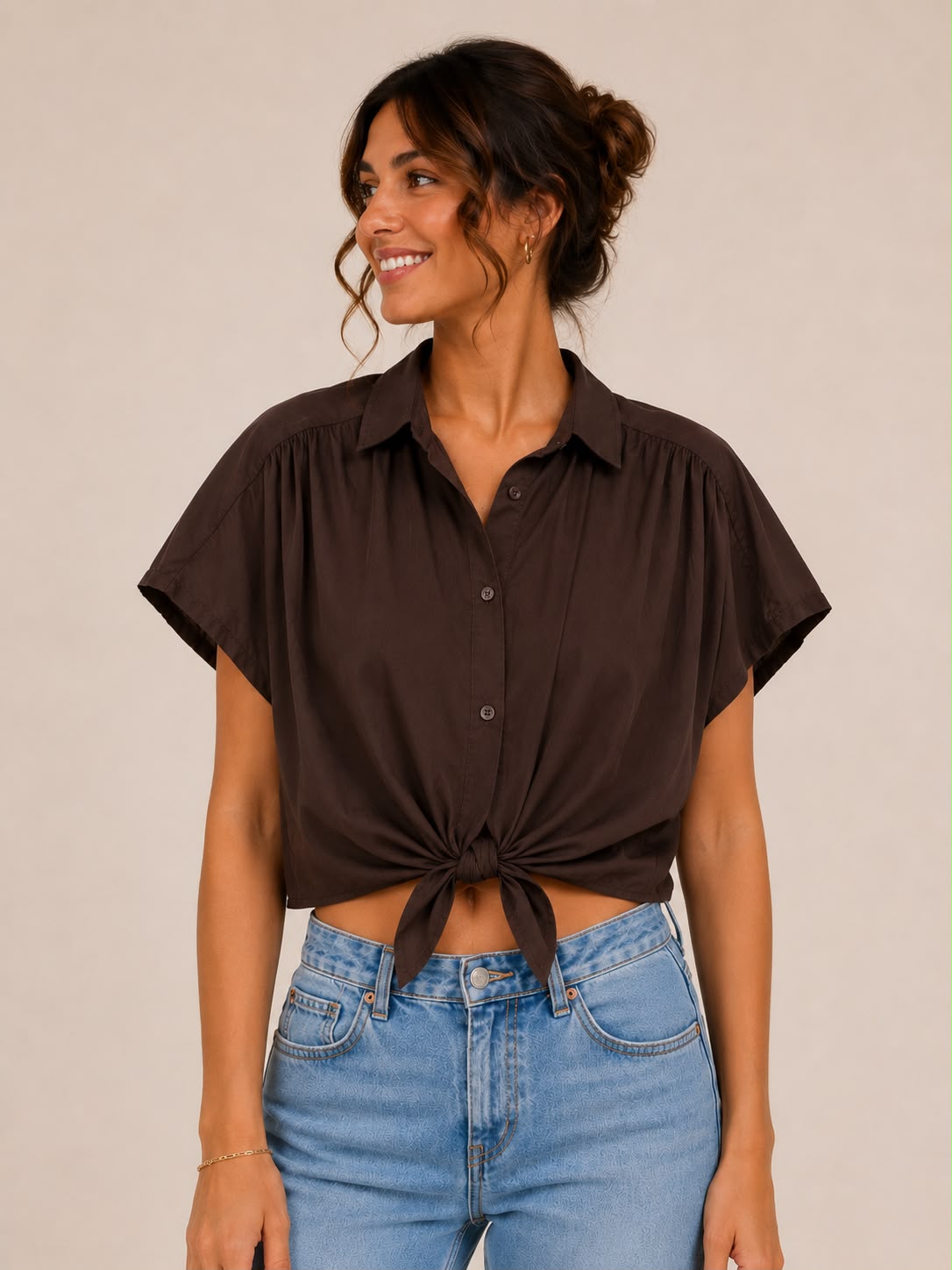 Camicia crop