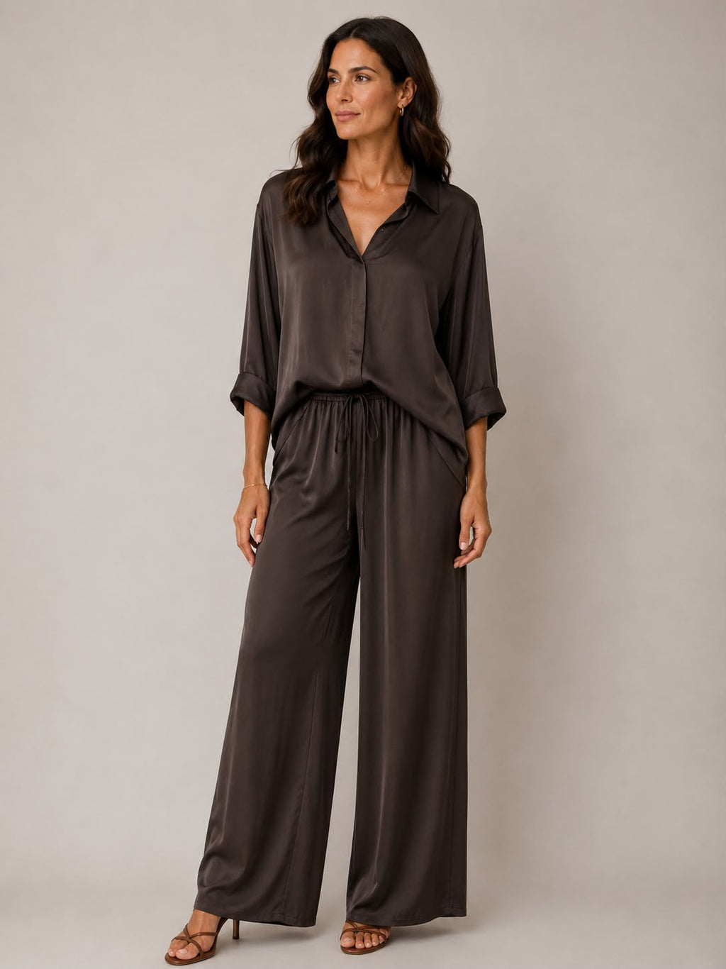 Blusa over fluida