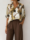 Blusa collo camicia