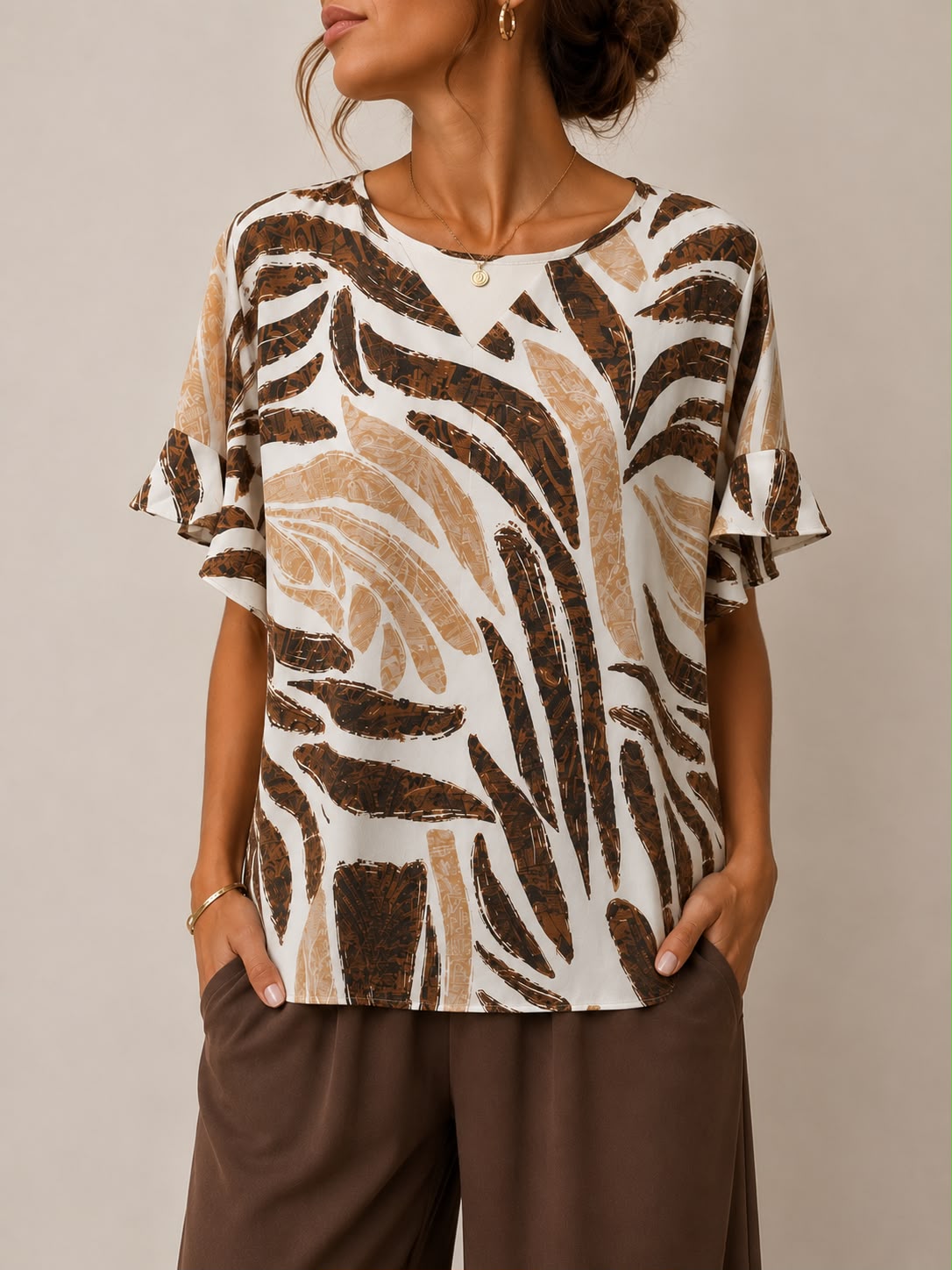 Blusa morbida over