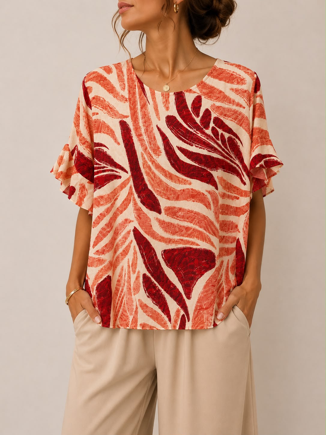 Blusa morbida over