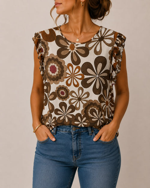 Blusa over con rouges