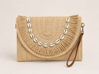 Pochette in paglia