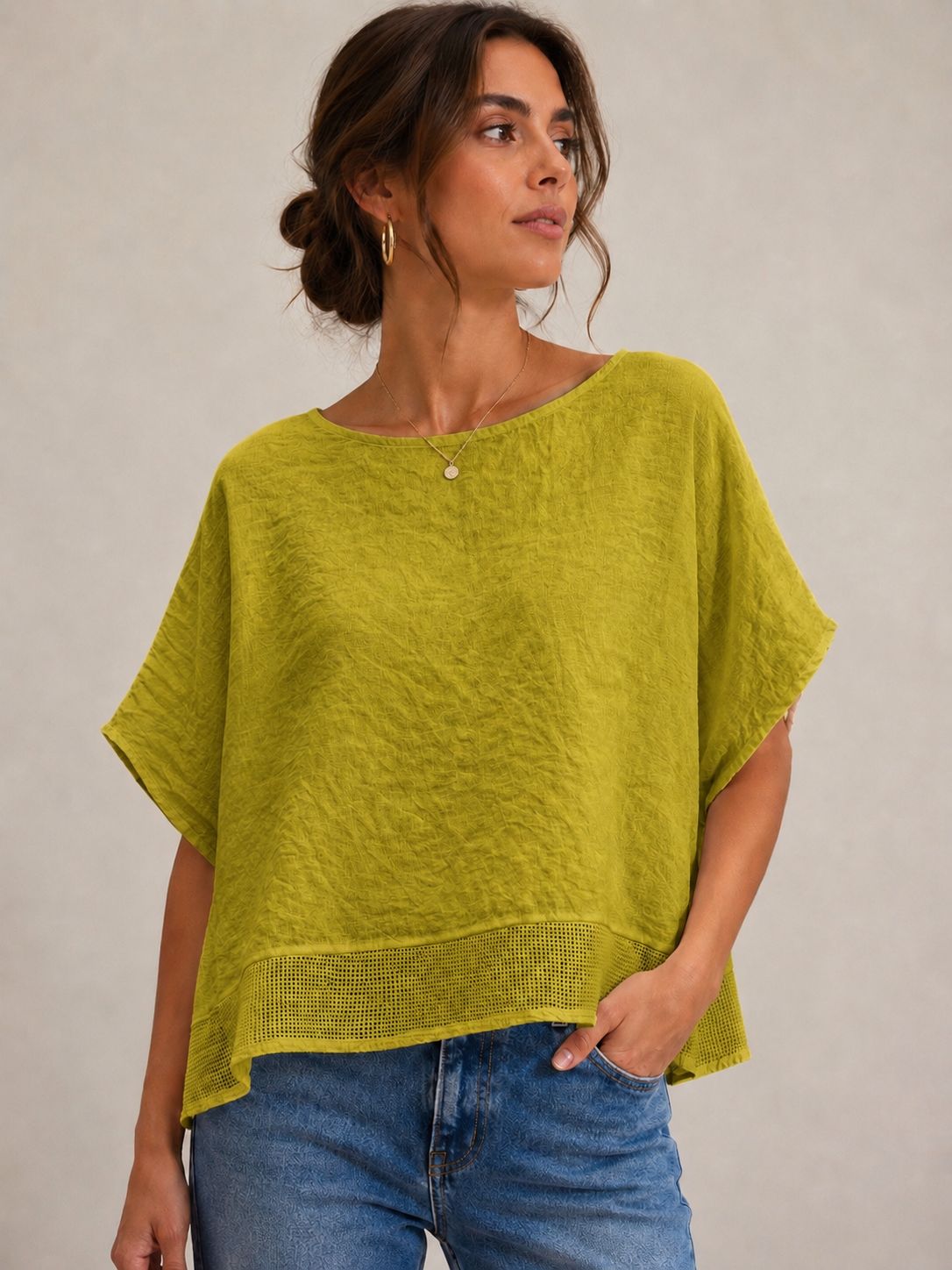 Blusa squadrata