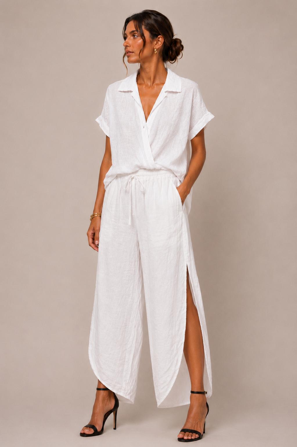 Blusa a incrocio