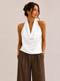 Top scollo a cappuccio