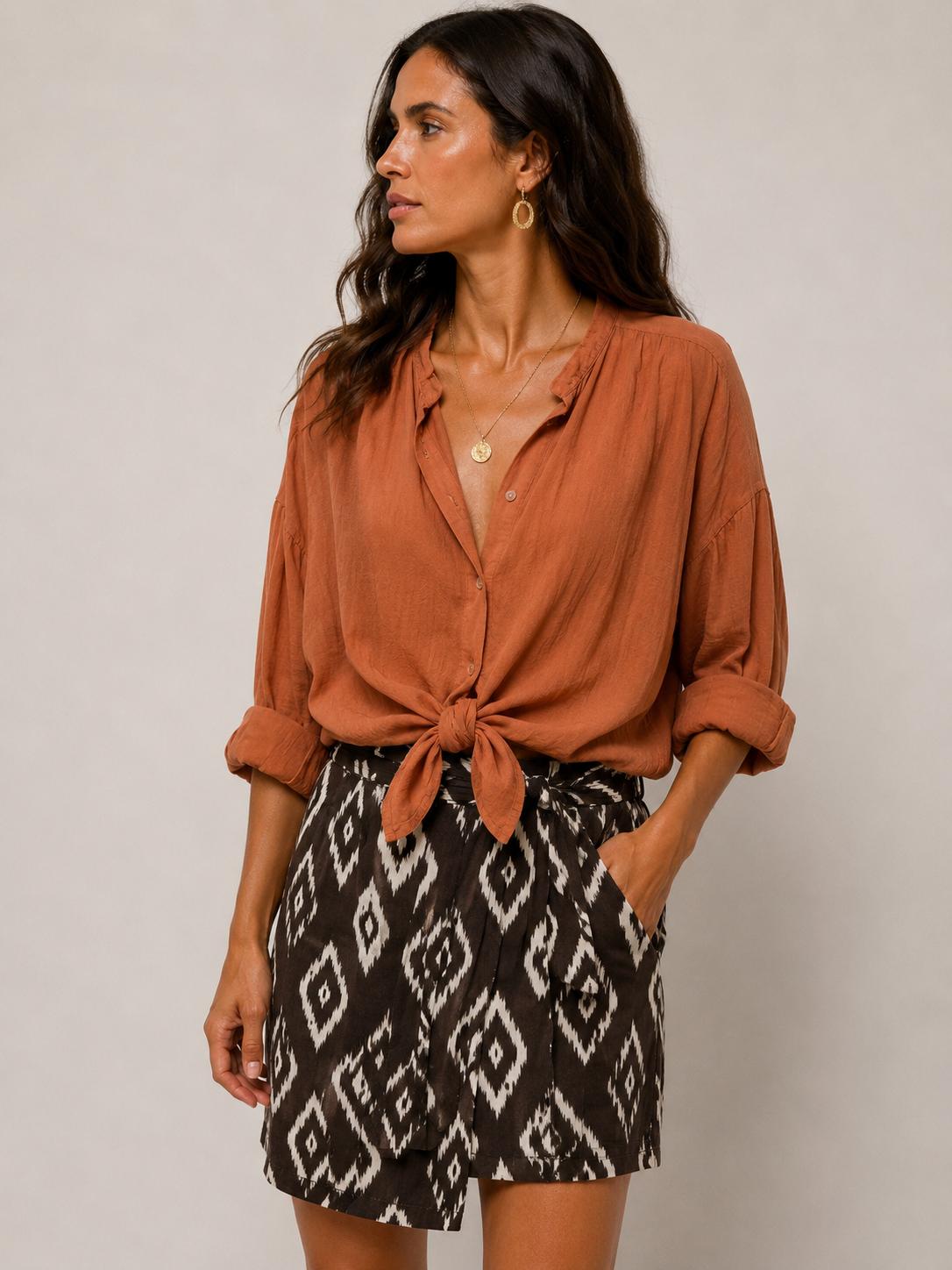 Camicia manica 3/4