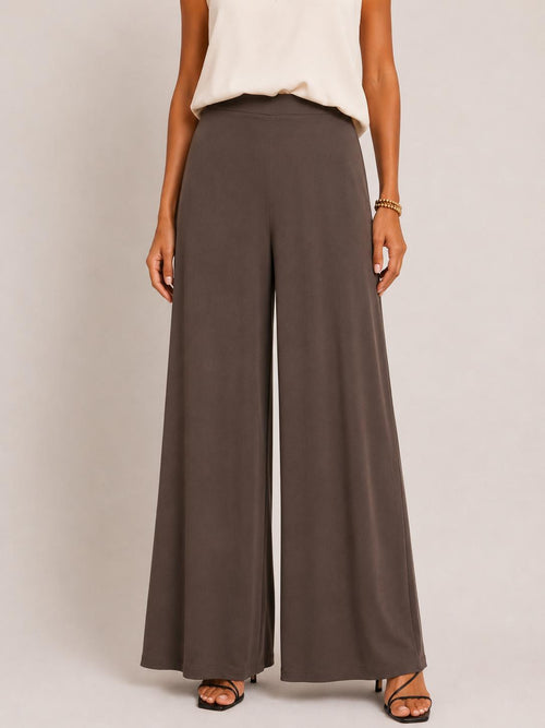 Pantalone palazzo fluido