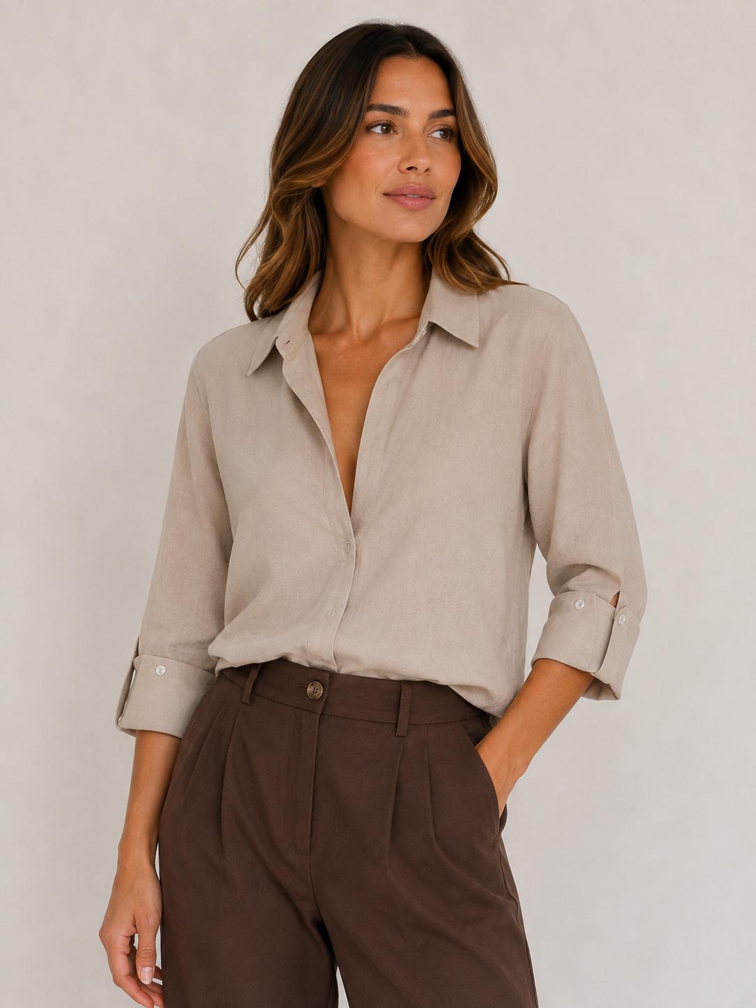 Camicia manica 3/4