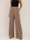 Pantaloe palazzo con pinces