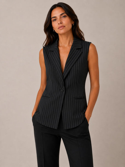 Gilet monopetto e mezzo