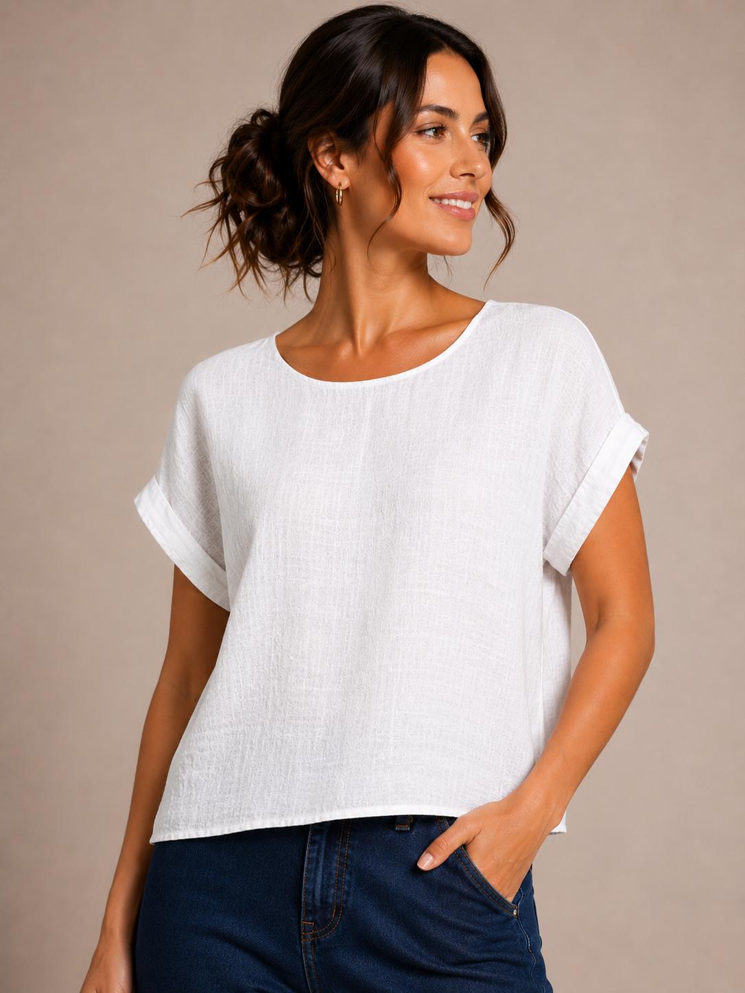 Blusa a scatola