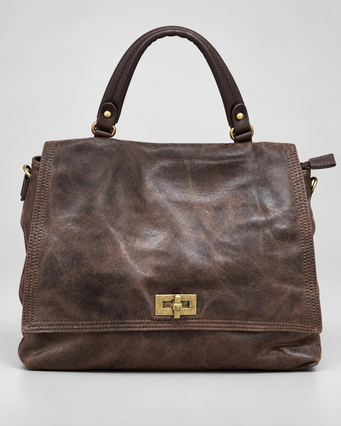 Borsa Ecopelle Invecchiata