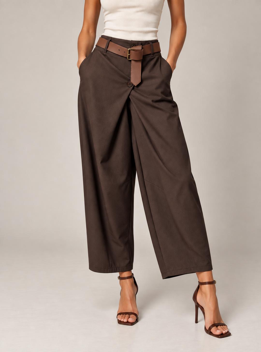 Pantalone Balloon Incrociato