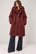 Cappotto Maxi Bouclè