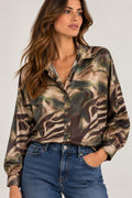 Camicia con Stampa Jungle