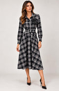 Abito Chemisier Tartan