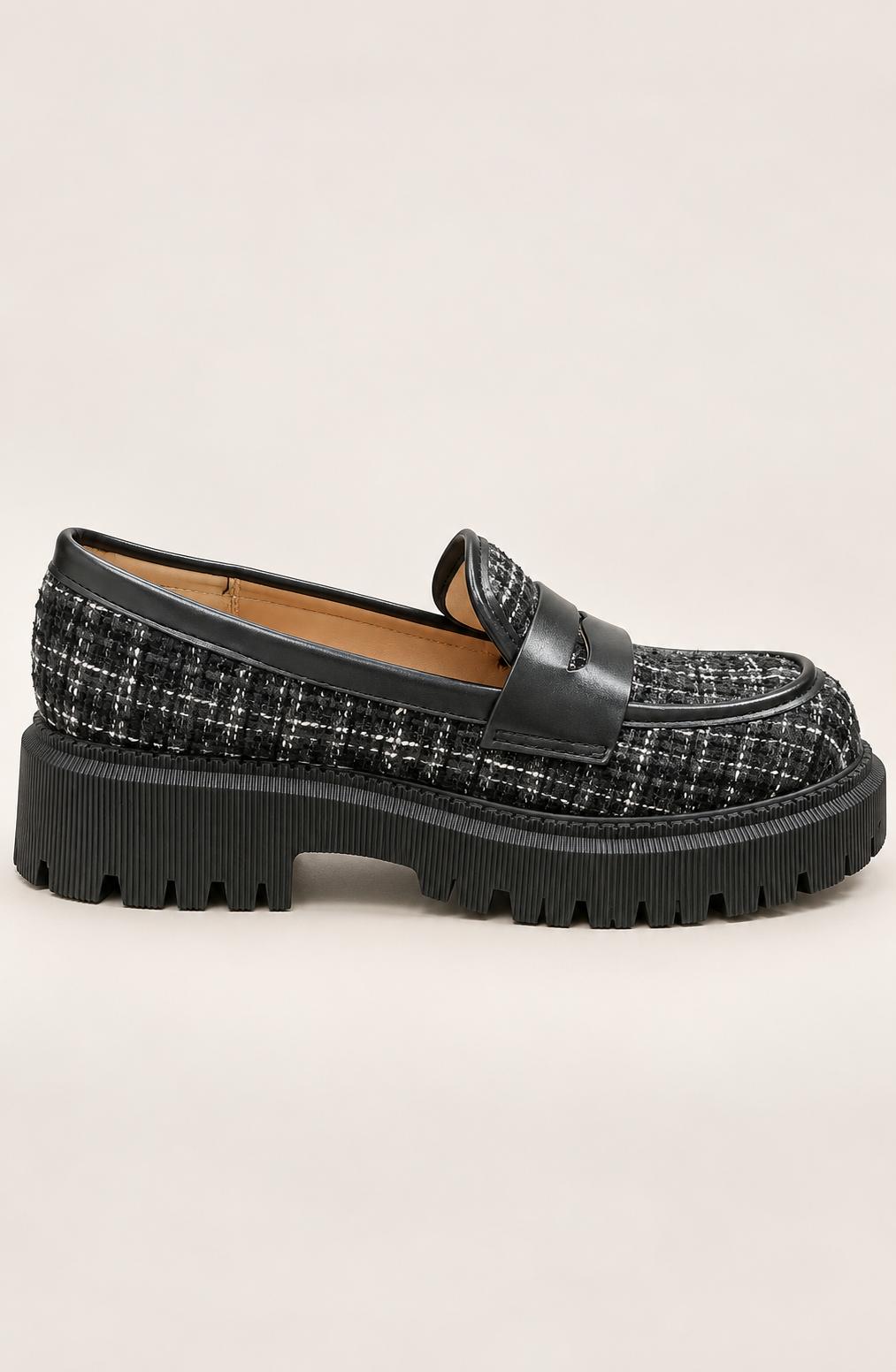 Mocassino con Suola Combat