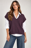 Maglia Gilet con Scollo a V