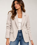 Giacca Blazer Monopetto in Velluto