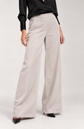Pantalone Palazzo in Velluto a Coste