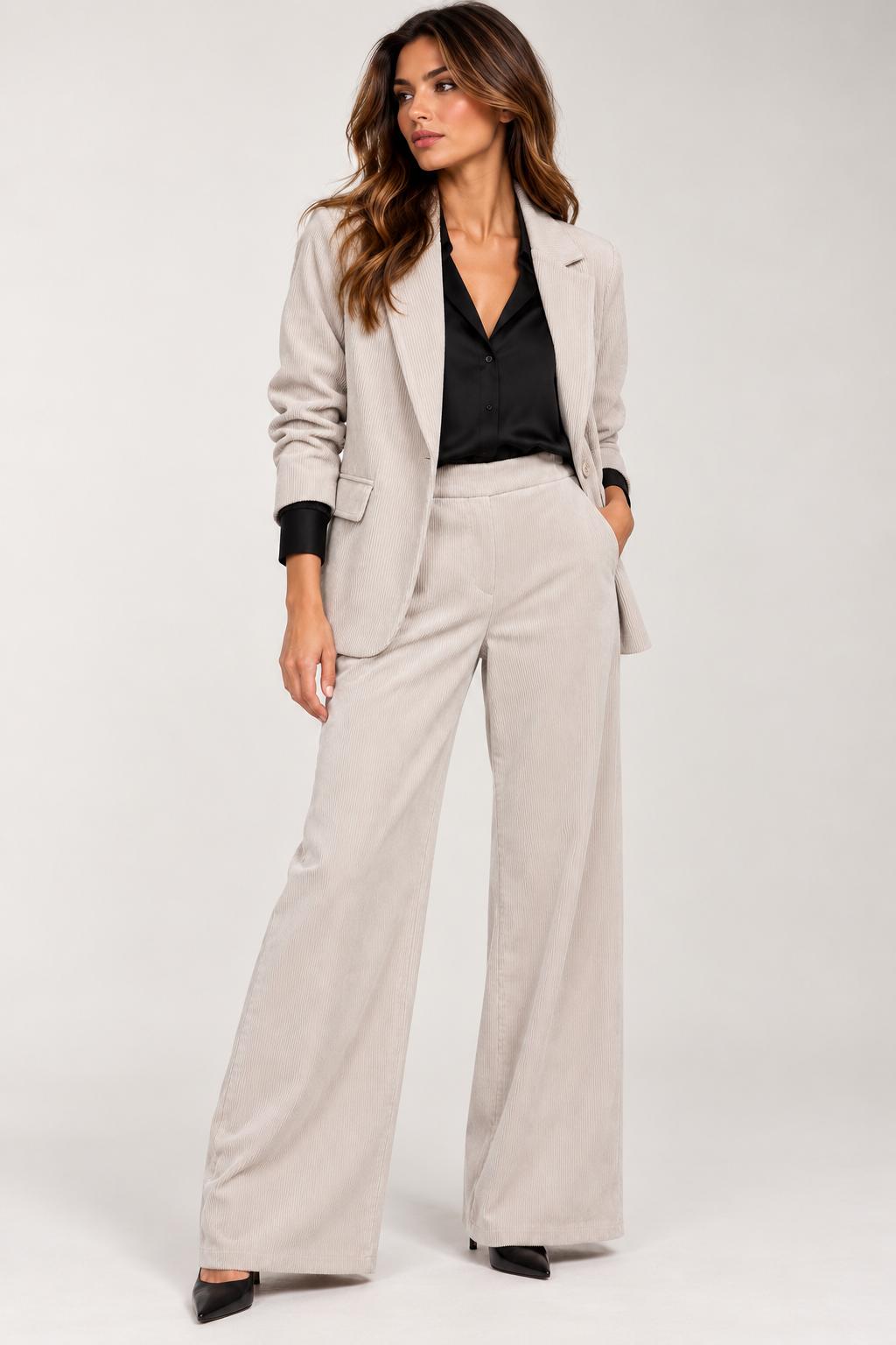Giacca Blazer Monopetto in Velluto