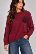 Maglia Oversize a Mezzo Collo