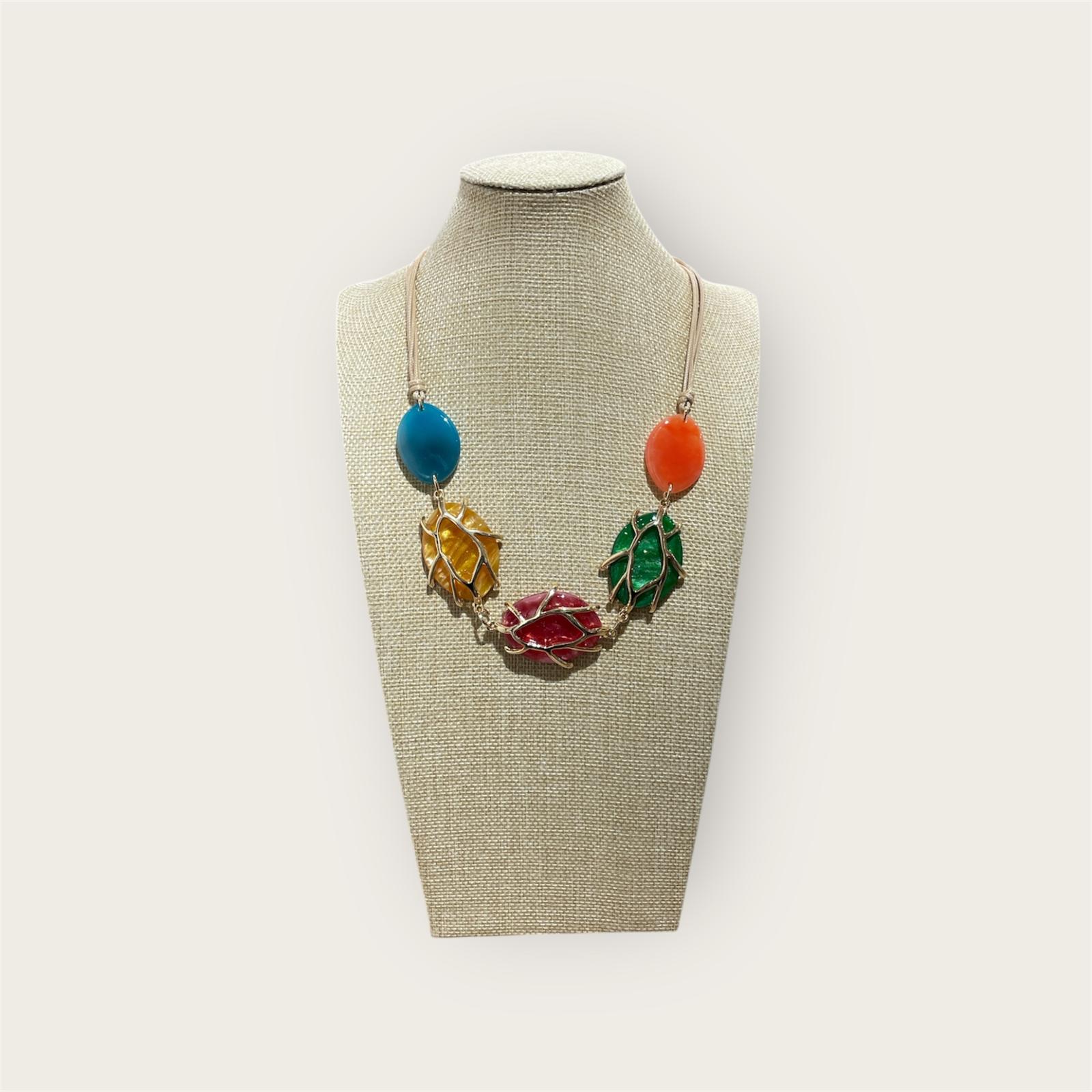Collana multicolor